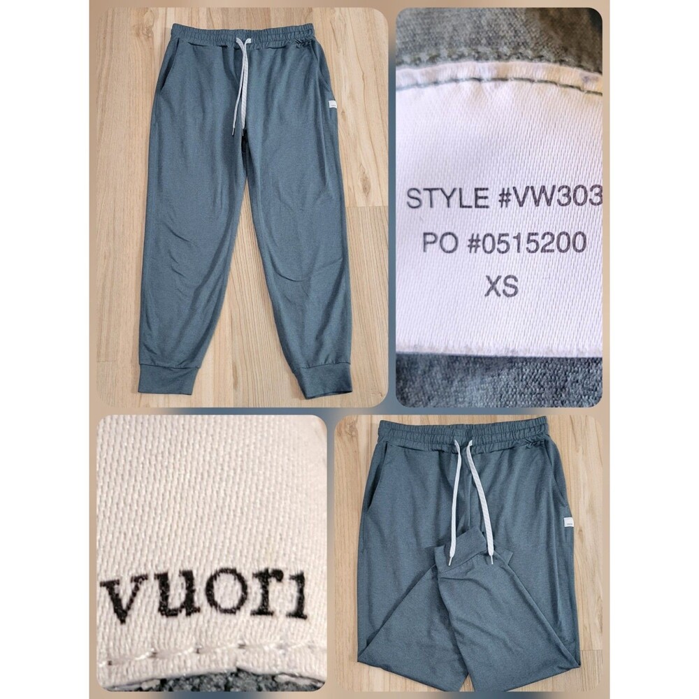 Vuori Performance Joggers Size Xs Green VW303 DreamKnit Casual Lightweight